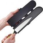 Protege-Lames aimantés pour couteau Longueur 25 cm/Largeur 5,5 cm noir - qui protégeront à la perfection vos couteaux, possibilité de les adapter à des lames plus petites en les coupant
