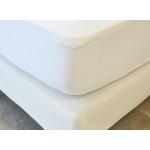 Alèses de lit blanches 90x190 cm en promo 