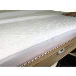 Alèses de lit blanches 140x210 cm 