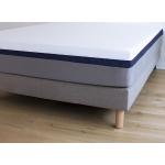 Alèses de lit Tediber blanches en coton hypoallergéniques made in France 200x200 cm 