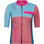 Maillots de cyclisme roses en polyester Taille XXS pour femme 