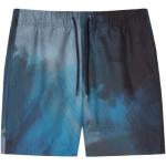 Mini shorts de créateur Paul Smith PS by Paul Smith bleu marine délavés lavable en machine Taille L look casual 