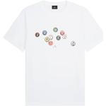 T-shirts de créateur Paul Smith Paul blancs à manches courtes à manches courtes Taille XL look fashion pour homme 