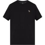 T-shirts col rond de créateur Paul Smith PS by Paul Smith noirs à effet zèbre en coton à manches courtes à col rond Taille XXL look casual 