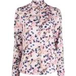Chemises de créateur Paul Smith Paul rose pastel à fleurs en viscose à manches longues Taille XL classiques pour femme 