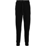 Pantalons taille élastique de créateur Paul Smith Paul noirs à effet zèbre en jersey bio éco-responsable coupe slim pour homme 