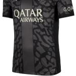 T-shirts de sport Nike gris en jersey Paris Saint Germain respirants Taille 3 XL pour homme 