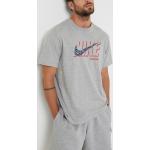 T-shirts Nike Swoosh gris Paris Saint Germain Taille XL 