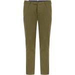 Pantalons en soie PT Torino verts Taille XL 