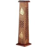 Porte-encens Puckator marron en bois à motif Bouddha 