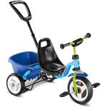 Tricycles Puky bleus 