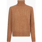 Pulls en laine de créateur Calvin Klein marron en laine à col roulé Taille M pour femme en promo 