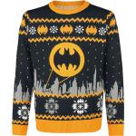 Sous-pulls pour fêtes de Noël jaunes Batman Taille XS pour homme 