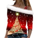Vestes de randonnée pour fêtes de Noël blanches en cuir sans manches Taille 5 XL plus size look casual pour femme 
