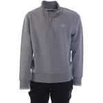Pulls d'automne Fred Perry gris clair Taille S look fashion pour homme 