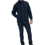 Pulls en laine d'hiver bleues foncé Taille XS scandinaves pour homme 