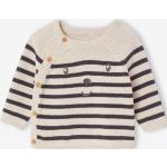 Pulls marinière enfant Vertbaudet beiges en coton Taille 18 mois pour bébé de la boutique en ligne Vertbaudet.fr 