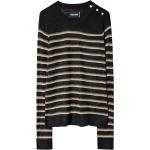 Pull Miss Stripes Noir - Taille S - Femme - Zadig & Voltaire