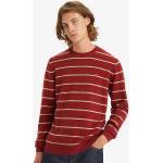Pullovers Levi's rouges à col rond Taille S look chic pour homme 