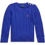 Pulls Ralph Lauren Polo Ralph Lauren bleus en coton de créateur Taille 6 ans pour fille de la boutique en ligne Ralph Lauren 