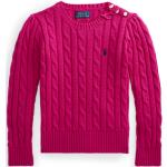 Pulls Ralph Lauren Polo Ralph Lauren roses en coton de créateur pour fille de la boutique en ligne Ralph Lauren 