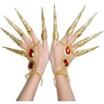Bracelets manchette dorés style ethnique pour femme 