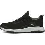 Chaussures de golf Puma Fusion Evo noires Pointure 42 look fashion pour homme 