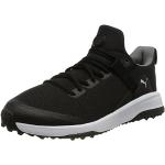 Chaussures de golf Puma Fusion Evo noires en fil filet à lacets Pointure 38 look fashion pour garçon 