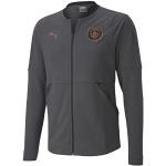 Vestes de sport Puma Casuals grises à motif ville Manchester City F.C. Taille S pour homme 