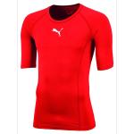 Shorts de compression Puma rouges en polyester Taille M pour homme 