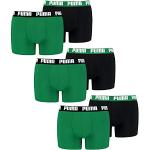 PUMA 681005001 Lot de 6 boxers, - 035 Amazon Green, XL