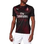 Maillots de sport Puma rouges en polyester Milan AC Taille XL pour homme 