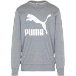 PUMA Arch Classic Logo Crew - Sweat gris XL