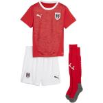 Vêtements Puma rouges en polyester à motif Autriche enfant 