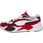 PUMA Baskets Blanches/Rouges Homme RS-X3