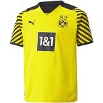 Puma Borussia Dortmund Saison 2021/22 ÉquipeHommet, Kit de Jeu Home Unisexe, Cyber Yellow Black, S