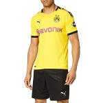 Maillots de Borussia Dortmund Puma noirs Borussia Dortmund Taille XL pour homme 