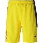 Shorts de sport Puma Yellow jaunes Borussia Dortmund Taille L pour homme en promo 