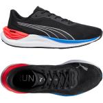 Chaussures de running Puma Electrify Nitro noires en fil filet respirantes Pointure 44,5 pour homme en promo 