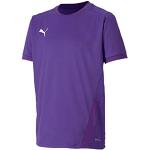 Maillots de football Puma teamGOAL violets en jersey enfant respirants look fashion 