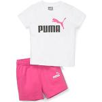 T-shirts à col rond Puma blancs enfant 