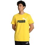 T-shirts Puma jaunes à manches courtes à manches courtes Taille XL look fashion pour homme 