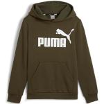 Sweats à capuche Puma verts à logo en caoutchouc look fashion pour garçon de la boutique en ligne Amazon.fr 