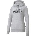 Sweats Puma gris à capuche à manches longues Taille XS look sportif pour femme en promo 
