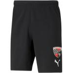 Shorts de football noirs en polyester respirants Taille XL 