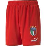 PUMA FIGC Shorts Replica Jr, Rouge, Blanc, 14 años