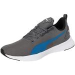 Chaussures de running Puma Runner bleues en fil filet Pointure 44 look fashion en promo 