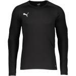 T-shirts Puma noirs en polyester à manches longues respirants à manches longues à col rond Taille 3 XL pour homme 