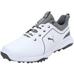 Chaussures de golf Puma Golf blanches à lacets Pointure 41 look fashion pour homme 