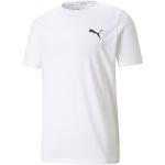 T-shirts col rond Puma Active blancs en polyester à col rond Taille XL pour homme 